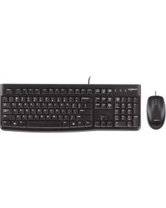 Kомплект клавиатура с мишка Logitech MK120 US-Layout - Черна