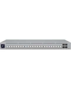 Ubiquiti Layer 3 Etherlighting switch USW-PRO-HD-24-EU, (22) 2.5 GbE, (2) 10 GbE ports, (4) 10G SFP+ ports. DC power backup ready