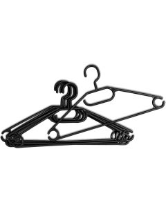 York Закачалка за дрехи, пластмасова, 10 броя