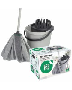 Комплект York Eco Ego Rubi, моп с дръжка и кофа, 13 l