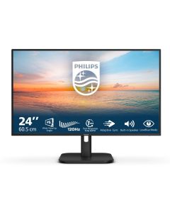 Геймърски PHILIPS 24E1N1200A-00 24inch 1920x1080 120Hz HDMI DP D-Sub Black