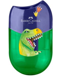 Faber-Castell Острилка Динозавър, двойна