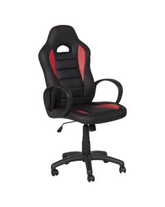 Геймърски стол Carmen 7501 - червено-черен