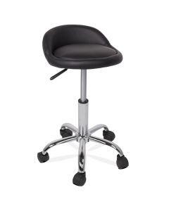 Табуретка с колелца Carmen 3067 - черен