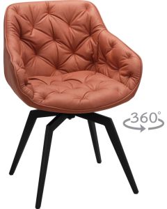 Трапезен стол BUXTON - праскова DX-555