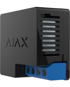 Безжично реле за захранване 110+230 V Ajax Wall Switch - черно 