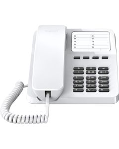 Стационарен телефон Gigaset DESK 400 - бял