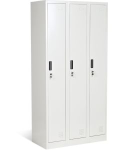 Метален шкаф Carmen CR-1242 K - сив