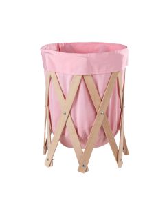 Кош за играчки WOODBA - розов