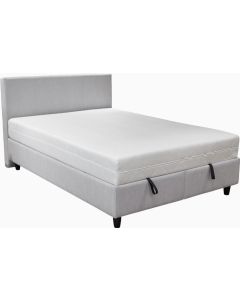 Тапицирана спалня с матрак GRASSE 160 x 200 - сив 102