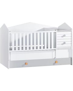 Бебешка кошара и детско легло 2в1 BIRD HOUSE 70 x 170