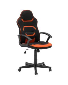 Геймърски стол Carmen 6309 - черен - оранжев