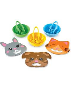 Learning Resources Игра за фина моторика - Храни приятелите