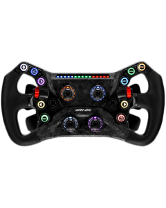 SIMAGIC GT NEO Волан с бързо освобождаване QR50, RGB осветление, SimPro Manager, HALL Paddle Modules, черен
