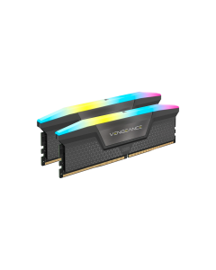 CORSAIR VENGEANCE RGB DDR5 96GB (2 x 48GB) DDR5 6000 CL30-36-36-76 1.40V AMD EXPO & Intel XMP - Grey