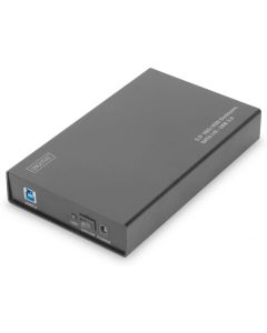 DIGITUS DA-71106, 3.5", 2.5", SSD, HDD, USB 3.0, 4 TB, 5 Gbps, SATA I-III, алуминиева, черна