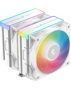 DeepCool охладител CPU Cooler AG620 WH - Addressable RGB V2, Dual-Tower - LGA1700-AM5