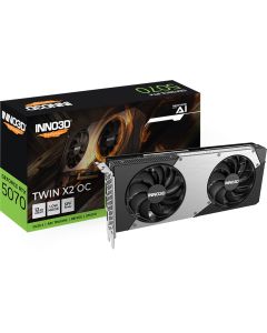 INNO3D GeForce RTX 5070 Twin X2 12GB GDDR7 192bit, 1x HDMI, 3x DP