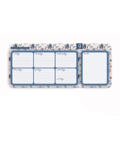 Gipta Планер Data Week, 13 x 30 cm, твърда корица, 57 листа