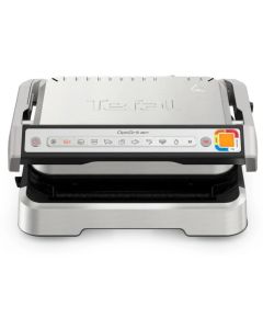 Tefal GC774D30 Optigrill 4In1 Inox, (Grill, Bbq, Oven, Complete Meal), 600Cm2 Cooking Surface, Automatic Cooking Sensor