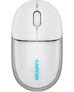 CANYON mouse OnClick 24 BT- Wireless, бяла