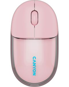 CANYON mouse OnClick 24 BT- Wireless, Розова