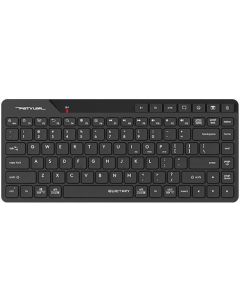 A4tech FBK26C AS Fstyler безжичнa мини тиха клавиатура, Multi-mode, презареждаема батерия, USB,кирилизирана, черна