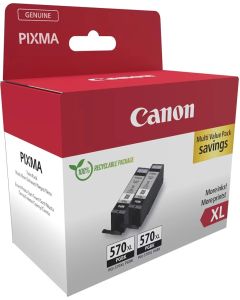 Canon PGI-570XL PGBK Twin Pack