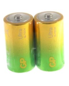 Алкална батерия GP ULTRA LR14 -2 бр. в опаковка shrink- 14AU21-S2 1.5V