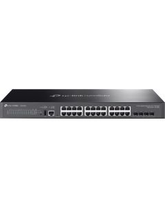 TP-Link Omada SG5428X с 4×10G слота, 24-портов гигабит L3 управляем комутатор