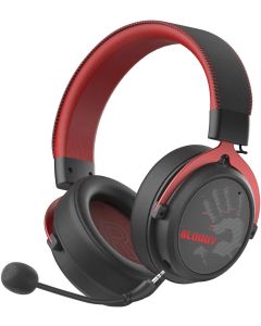 A4tech Bloody МR-590 Геймърски безжични слушалки с микрофон,Bluetooth 3.5мм жак, червен