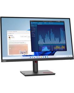 Lenovo ThinkVision T27p-30 27\", IPS, WLED, AG, 4ms, 350 cd-m, 3840x2160, 4x USB 3.2, 1x USB-C, HDMI, DP, RJ45