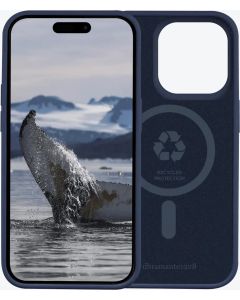 Силиконов калъф dbramante1928 Monaco Magsafe Case за Apple iPhone 15 Pro Max, Син