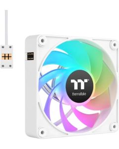 Thermaltake CT120 EX Reverse ARGB Sync PC Cooling Fan 3 Pack Magnetic Connect White