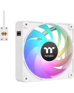 Thermaltake CT140 EX ARGB Sync PC Cooling Fan 3 Pack Magnetic Connect White