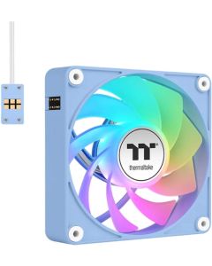 Thermaltake CT140 EX Reverse ARGB Sync PC Cooling Fan 3 Pack Magnetic Connect Hydrangea Blue
