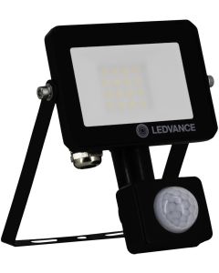 LED Прожектор със сензор, симетричен FL EFFECT 10W 900lm 6500К IP65 EUE LEDV, цвят черен - LEDVANCE FLOODLIGHT EFFECT SENSOR LED488948