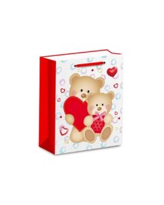 Подаръчна торбичка Love, 26 х 32 х 10 cm, дизайн 3