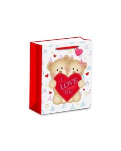 Подаръчна торбичка Love, 26 х 32 х 10 cm, дизайн 4