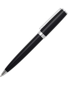 Hugo Boss Химикалка Gear Icon, в кутия, черна