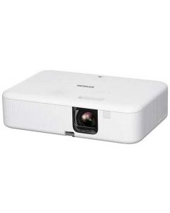 Проектор Epson CO-FH02, 3LCD, FullHD, 3000 lm, HDMI, USB, 16:9, UHE 188 Watt, HDMI, ниво на шум 37 dB, 2.6 kg, бял