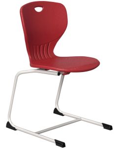 Ученически стол RFG Maxima C, от V до VIII клас, 43 х 45 х 43 cm, до 120 kg, пурпурночервен