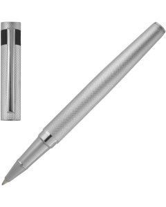 Hugo Boss Ролер Loop Diamond, в кутия, хром