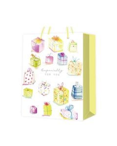 Подаръчна торбичка Happy Birthday, подаръци, 30 х 41.5 х 12 cm