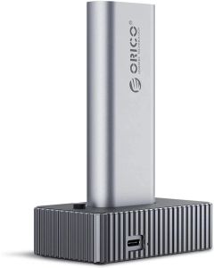 Orico външна кутия за диск-докинг станция Storage - Case-Docking Station - M.2 NVMe-NGFF - IT18C3-GY