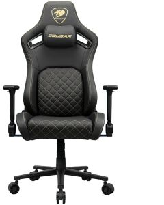 Cougar Chair Defensor - Черен/Златен