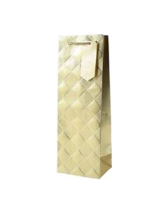 Торбичка за вино, мозайка, 12 х 35 х 9 cm, златиста