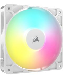 CORSAIR RS120 ARGB White, 120mm ARGB Fan, Single Pack