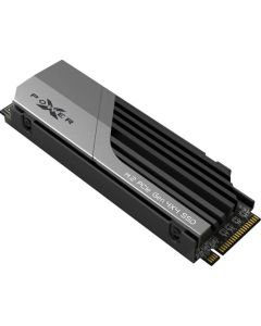 Silicon Power XS75 1TB SSD PCIe Gen4x4 & NVMe 1.4, DRAM-Less, 3DNAND, Heatsink (10.8mm), PS5 Comp. 7000-6000MB-s