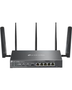 Гигабитен VPN рутер TP-Link Omada 4G+ Cat6 ER706WP-4G AX3000 4-портов PoE+
